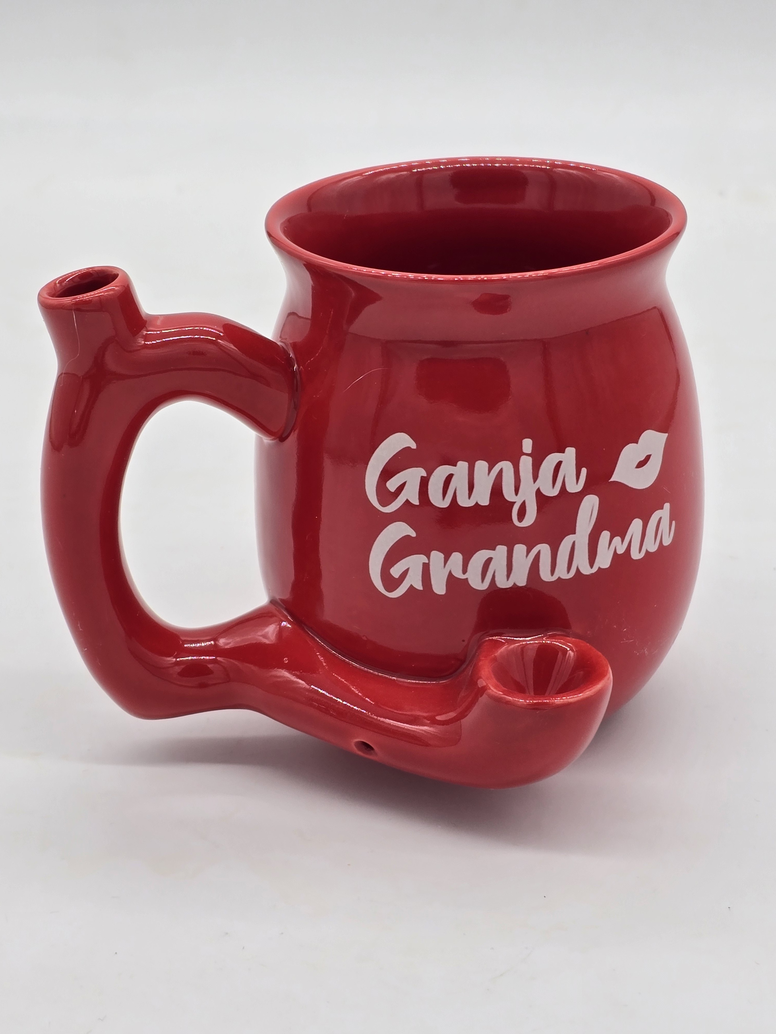 Ganja Grandma Ceramic Pipe Mug