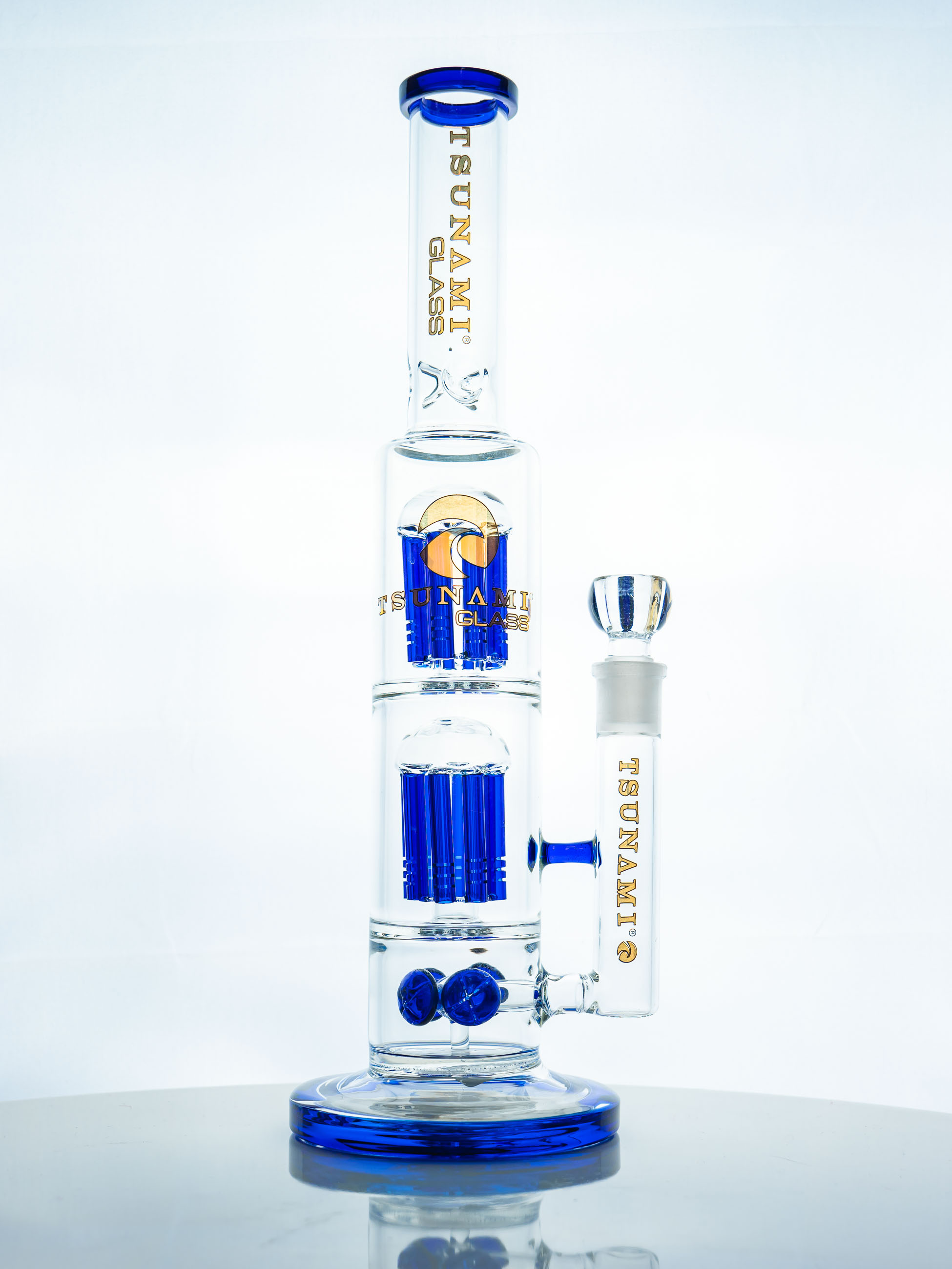 Button Double 8 Arms Tree Perc (15”)