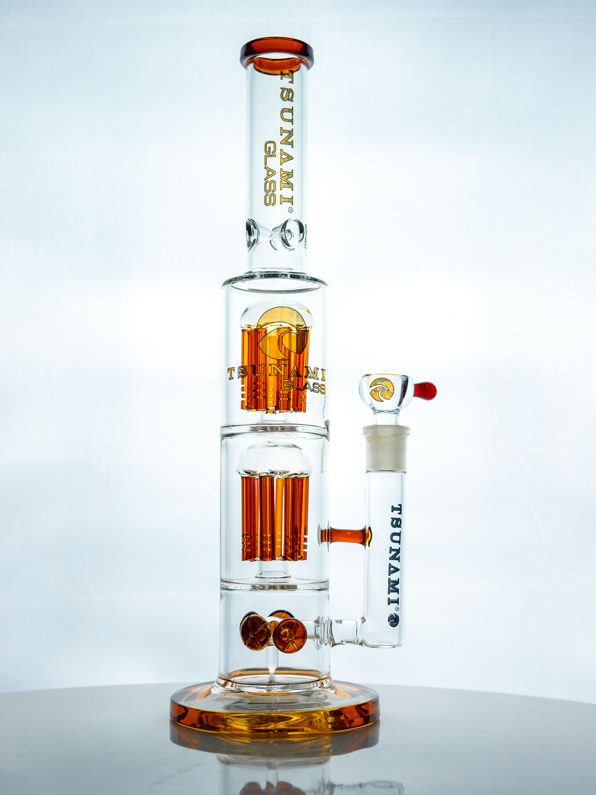 Button Double 8 Arms Tree Perc (15”)