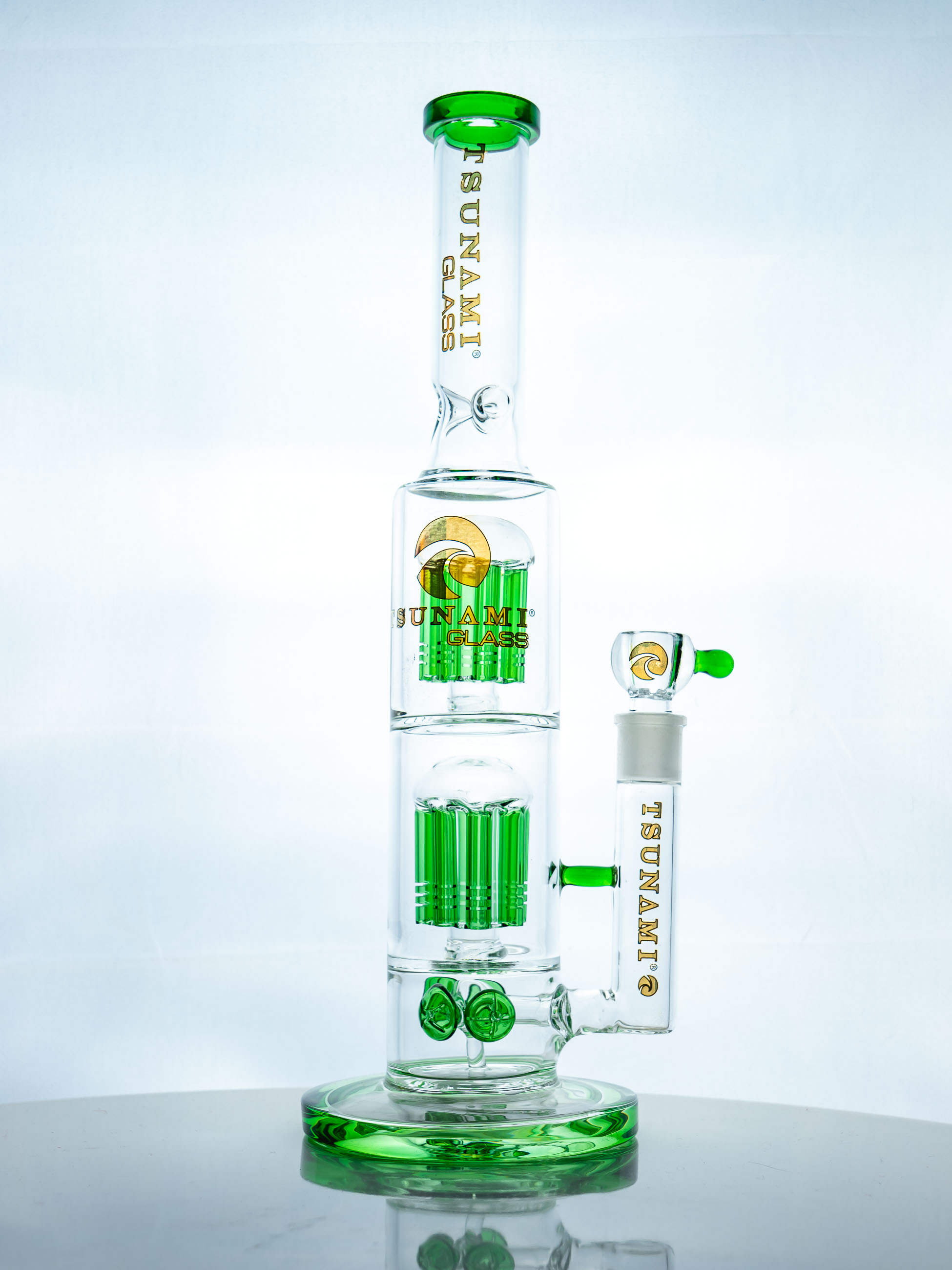 Button Double 8 Arms Tree Perc (15”)