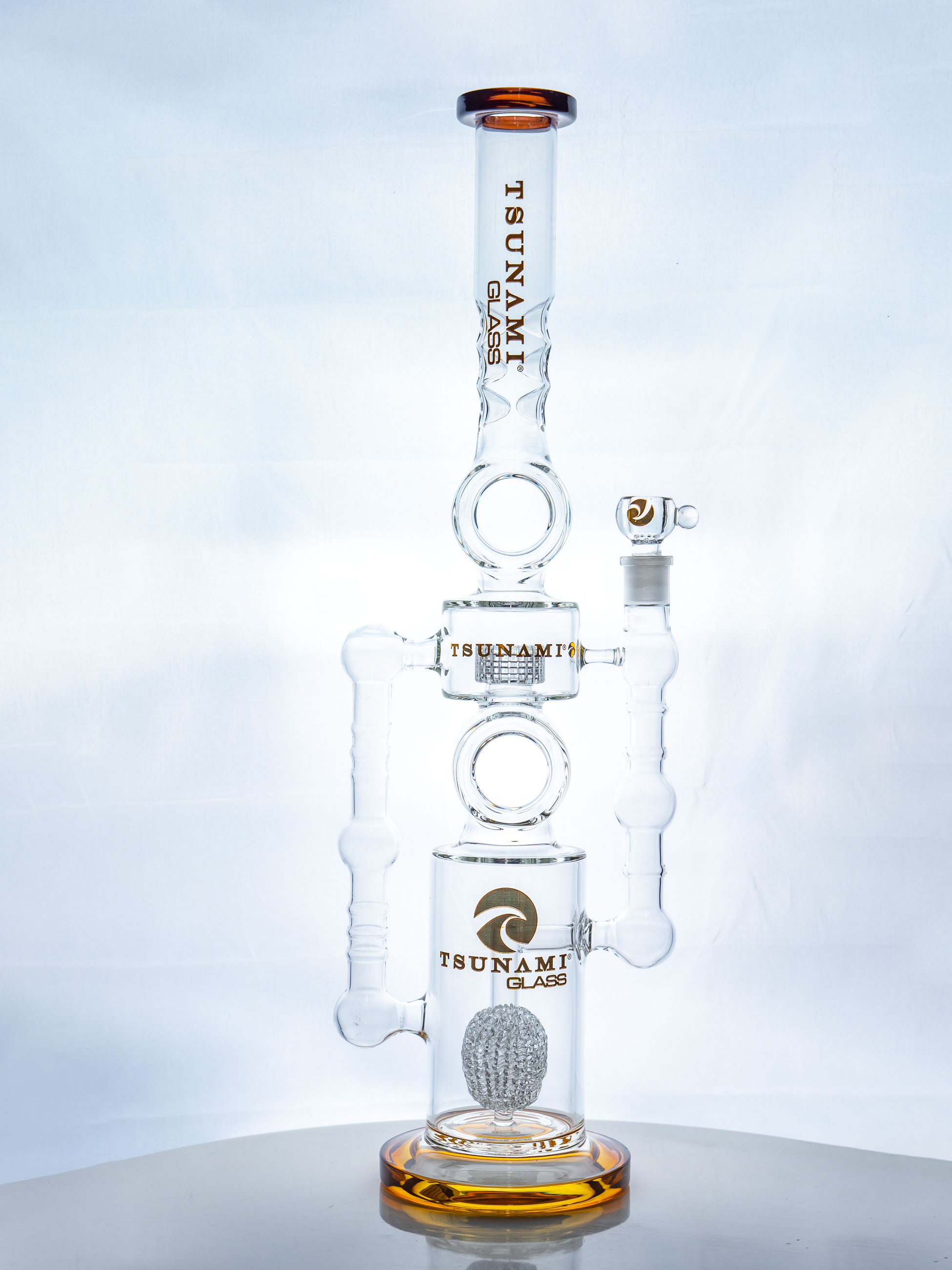 APPLE DOUBLE DONUT SHOWER HEAD PERC 26