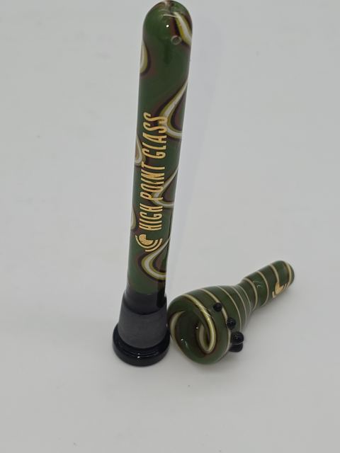 High Point Glass Bowl Head & Downstem Combo