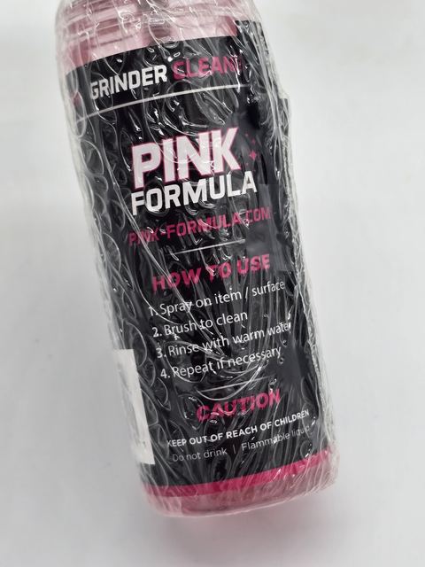 Pink Formula Grinder Cleaner