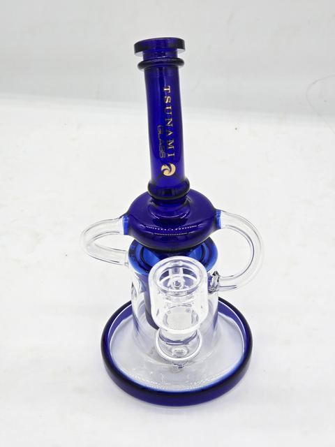 Tsunami Concentrate Rig Shower Head Recycler 9″