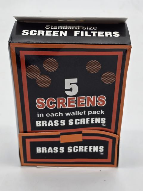 Pipe Screens Box - Gold (Brass)