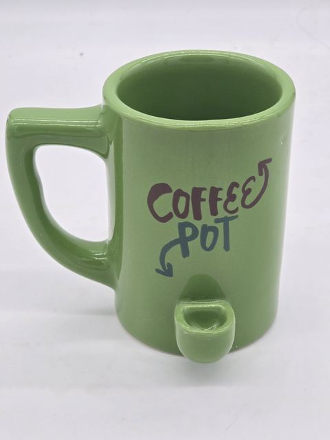 Coffee Pot Ceramic Pipe Mug