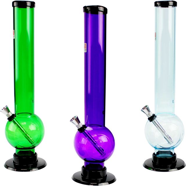 12" Acrylic 8-Ball Water Pipe (1pc)