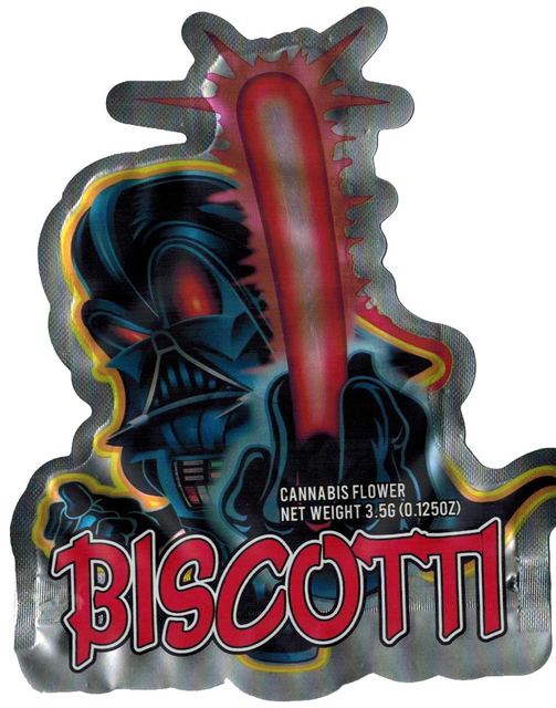 Smell-Proof Designer Zip Bags, 3.5G (10 Pcs) - Biscotti