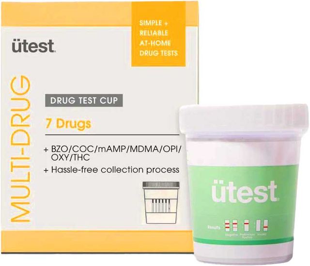 Utest+ Drug Test, All-In-One - 7 Panel