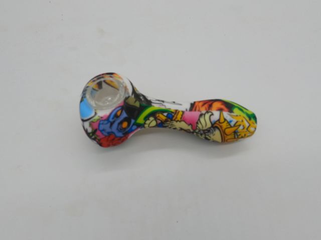 animated bowl silicone pipe