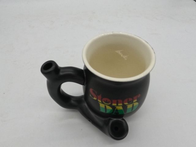 Stoner Dad Rasta Ceramic PIpe Mug