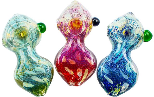 4" Marbled Pipe (1pc)