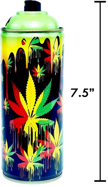 Pot Leaf Torch Spray Can Lighter