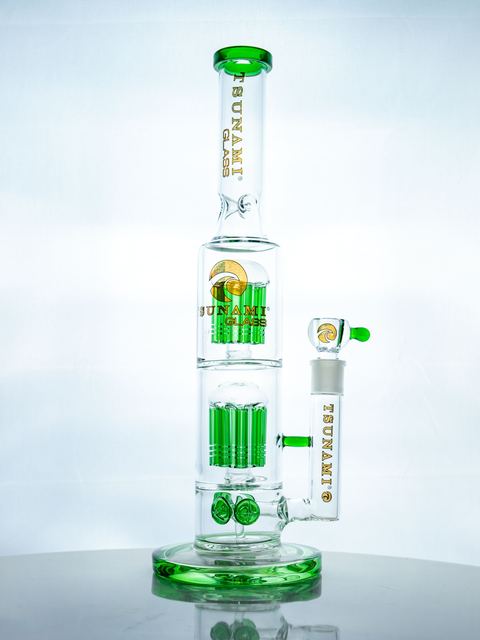 Button Double 8 Arms Tree Perc (15”)