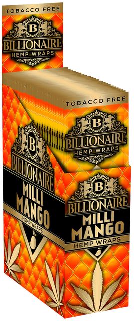 Billionaire Hemp Wraps 1pk- mango