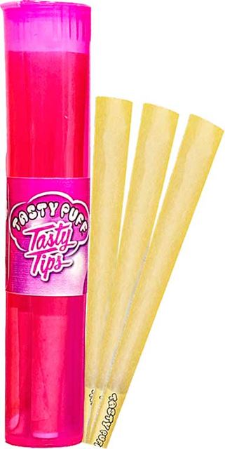 Tasty Puff Flavored Cones- Bubblegum