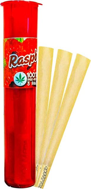 Tasty Puff Flavored Cones- Raspberry