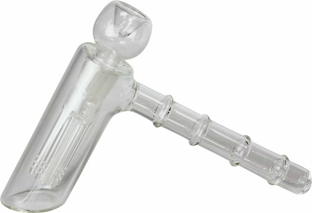 Glass Hammer Bubbler Pipe 6 Tree Arm Percolator