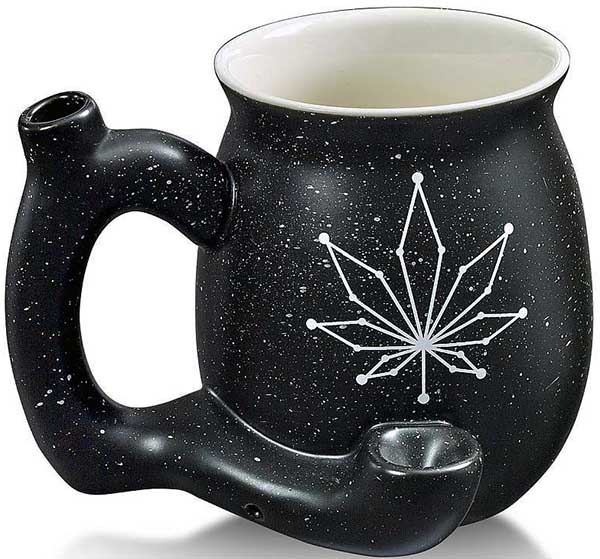 Constellation ceramic pipe mug