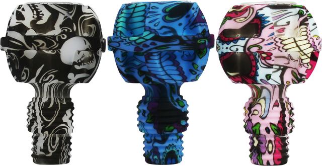 2-in-1 Printed Silicone Bowl (14mm and 19mm Combo) (1pc)