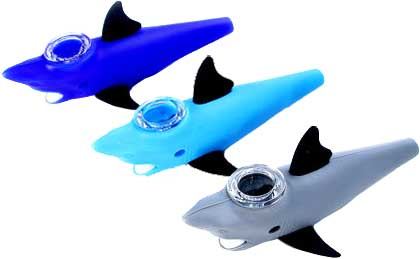 5" Silicone Shark Pipe (1pc)